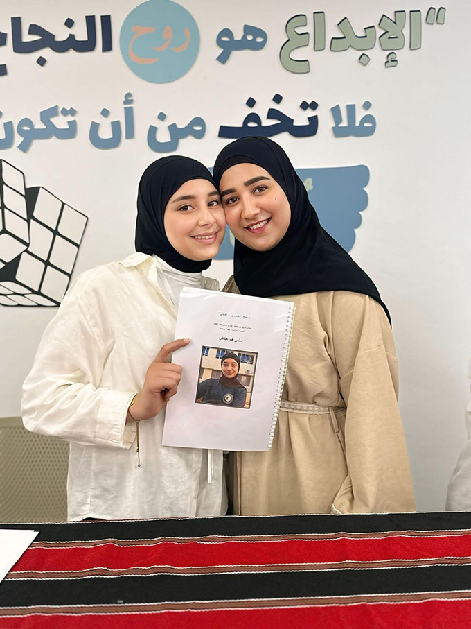 مشروع جذوري تحكي قصّتي في اعدادية دارالتربية والعلوم جلجولية
